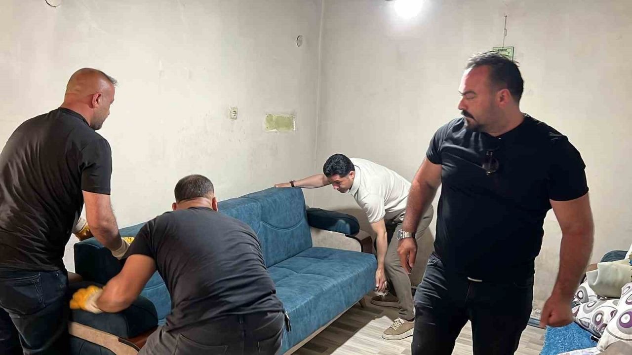 Kars MHP’den ihtiyaç sahibi aileye yardım eli