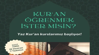 Erciş’te Yaz Kuran Kursları Başlıyor
