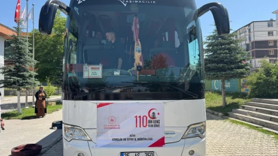Ağrı Gençlik Merkezi Gençlerini “Bir Destandır Çanakkale” Kampına Uğurladı