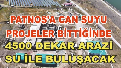 Devlet Su İşleri Bölge Müdürü Patnos'ta Baraj ve Su arıtma Tesislerinde incelemelerde bulundu