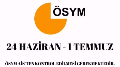ÖSYM Sınavına Giren Öğrencilerin Dikkatine; Bunu Yapmazsanız Mezun Olamazsınız.