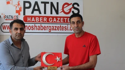 Patnos İlçe Gençlik ve Spor Müdürü Fatih Alpaslan'dan İnternet Haber Sitemize Ziyaret