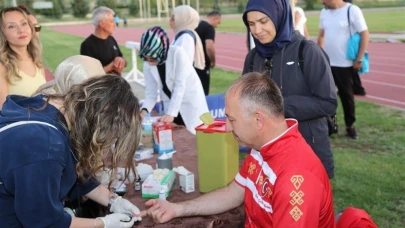 Erzurum'da "Şehrim Spor Yapıyor" etkinliği düzenlendi