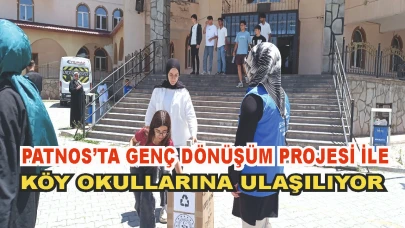 Patnos'ta Genç Dönüşüm Projesi Kapsamında Sınav Merkezleri Ziyaret Edildi