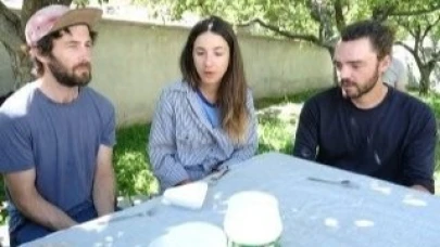 Fransa’dan bisikletle yola çıkan 3 Fransız, 70 günlük bir yolculukla Erzincan’a ulaştı