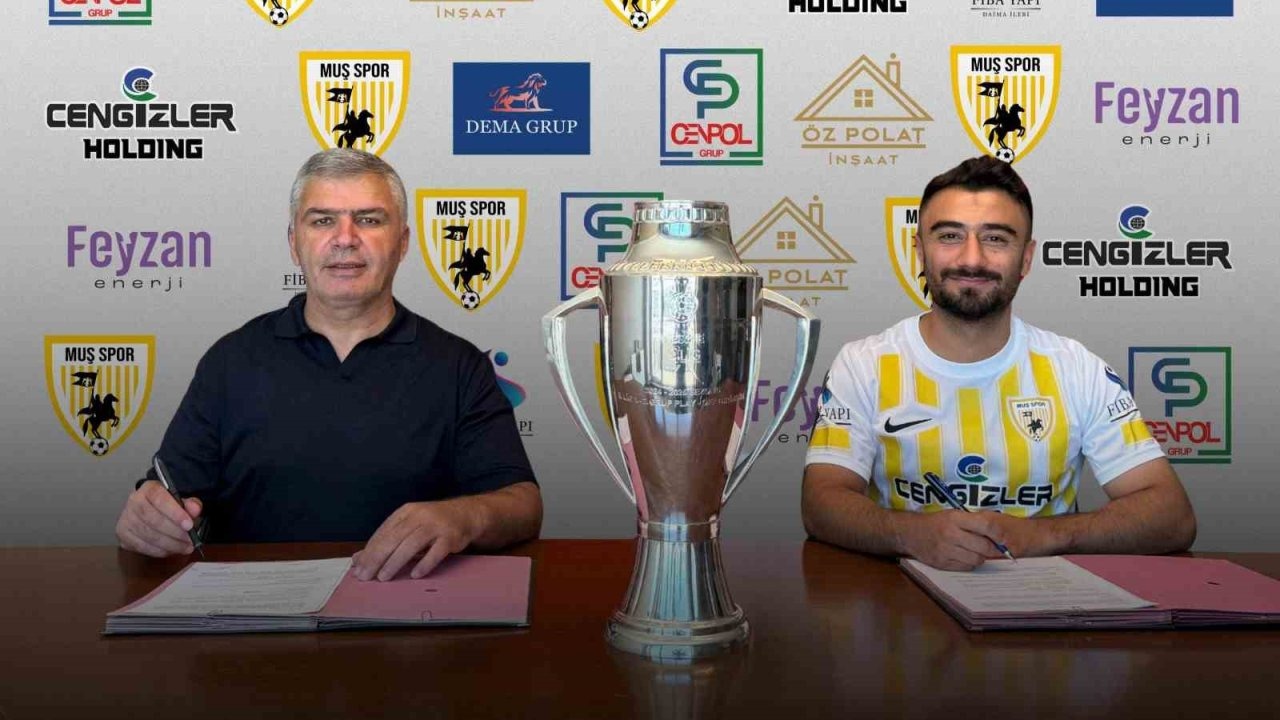 Muşspor, İlker Günaslan ile sözleşme yeniledi