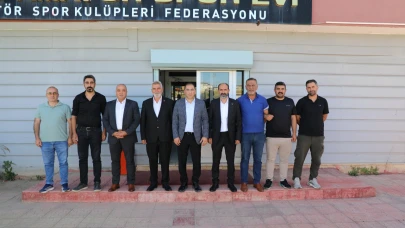 Ağrı İl Müdürü Ahmet Çelebi’den Amatör Spor Kulüplerine Ziyaret