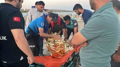 Van Gölü’ndeki genç boğulmaktan son kurtarıldı