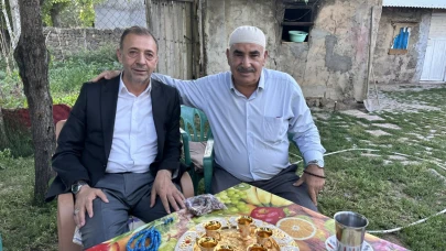 Başkan Taşdemir'den Patnoslu Hacılara Ziyaret
