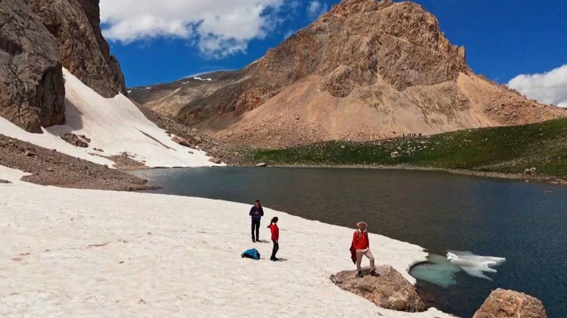 Munzur Dağları Turistlerin Uğrak Noktası Oluyor