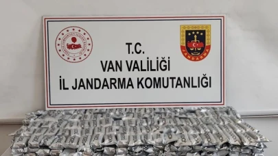 Jandarma Van’da kaçak sigara operasyonu gerçekleştirdi