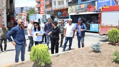 Ağrı Belediyesi’nden Şehre Estetik Katacak Peyzaj Çalışmaları