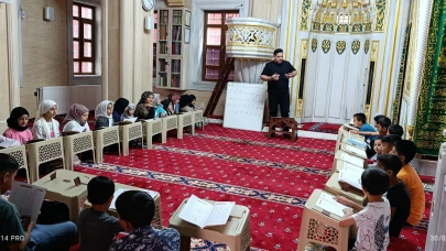 Camiler Çocuklarla Şenlendi: Doğubayazıt’ta Yaz Kur’an Kursları Başladı