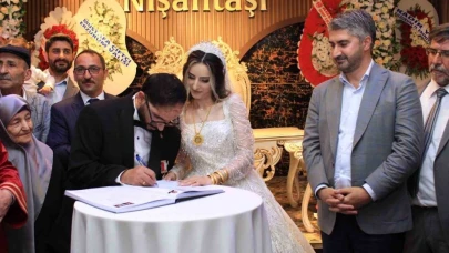 Erzurum'da 2025 aile yılında anlamlı nikah: Gazilik onuru ve sadakatin buluşması