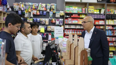 Ağrı Valisi Koç’tan Esnaf Ziyareti
