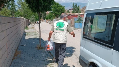Umut Kervanı’ndan Gönülleri Isıtan Et Yardımı