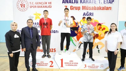 Ağrı’da Anadolu Yıldızlar Ligi Karate Heyecanı Dorukta!