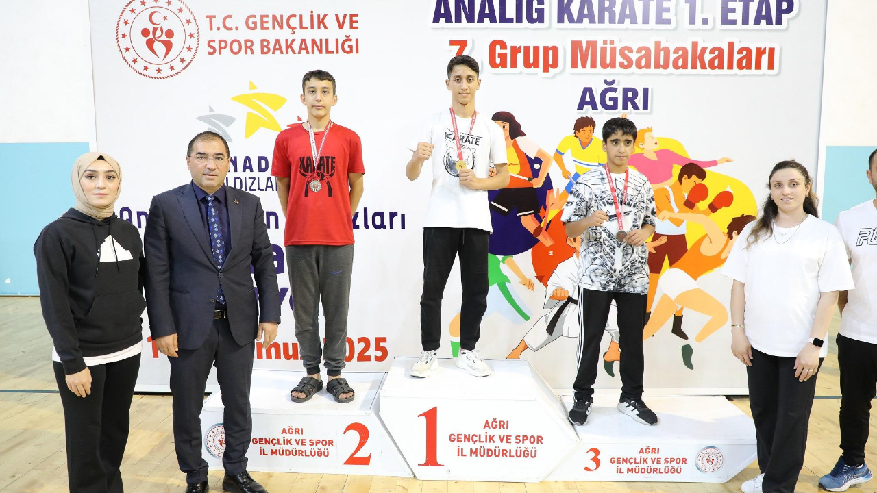Ağrı’da Anadolu Yıldızlar Ligi Karate Heyecanı Dorukta!