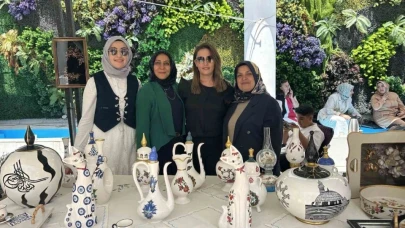 Van’da kadın kursiyerlerin el emeği beğeniye sunuldu