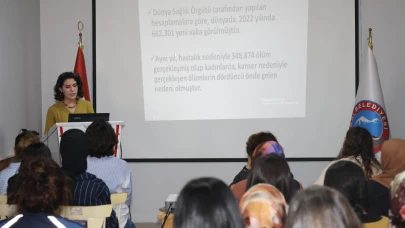 Ağrı’da Kadınlara Kanserle Mücadele Eğitimi Verildi
