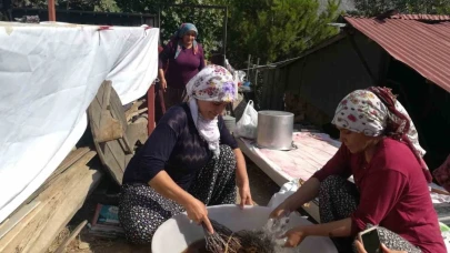 Erzincan'da Pestil Hazırlığı: Kazanlar kaynamaya başladı