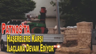 (Videolu Haber) Patnos’ta Haşere ve Sivrisineklere Karşı İlaçlama Çalışmaları Devam Ediyor