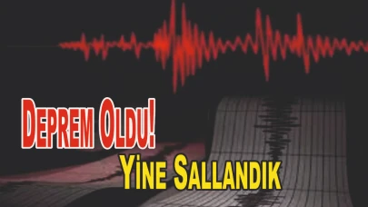 Son dakika Kahramanmaraş'ta Deprem