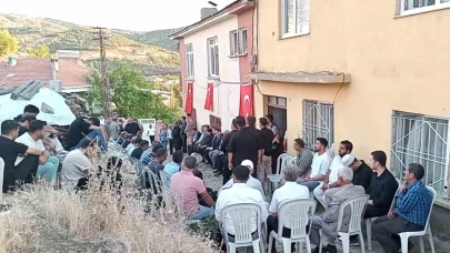 Malatya şehidine ağladı