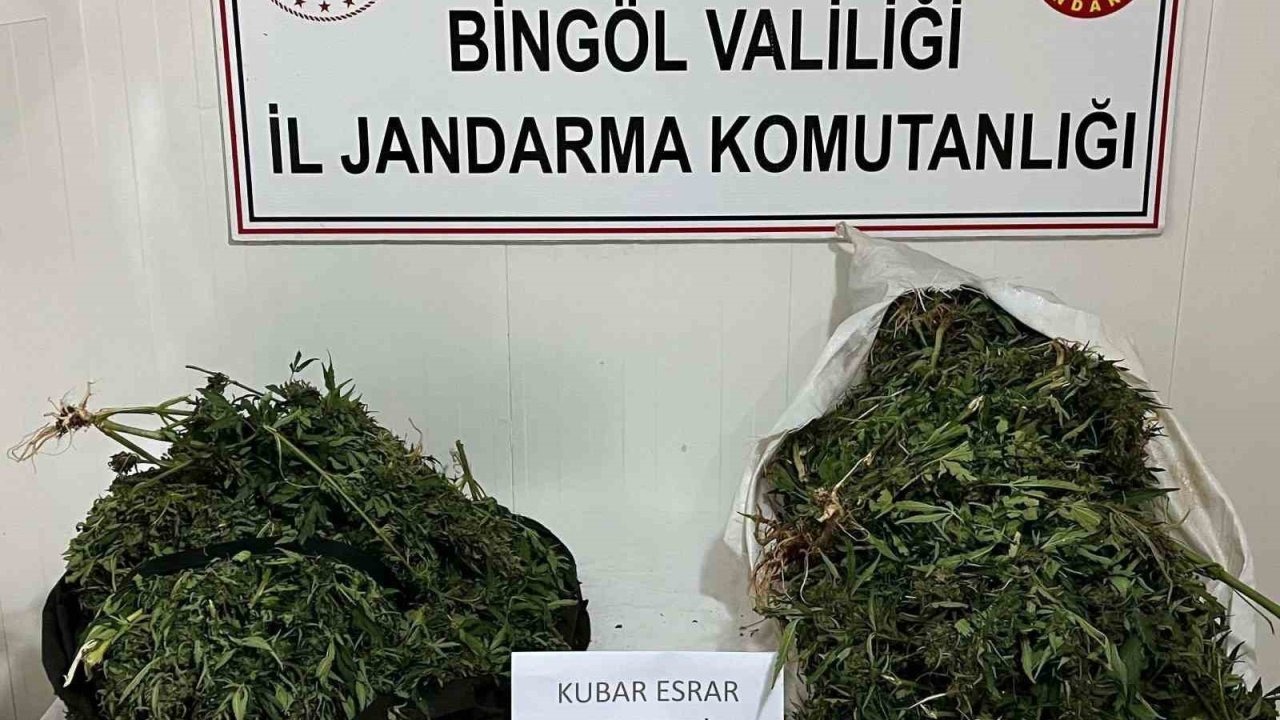 Bingöl’de bagajda ele geçirilen yaklaşık 18 kilogram uyuşturucuya 4 tutuklama