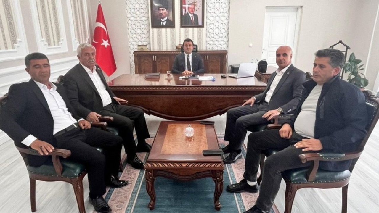 Patnos İl Meclis Üyelerinden Kaymakam Burak Dertlioğlu’na Hayırlı Olsun Ziyareti