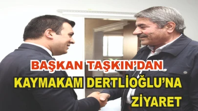 Patnos Belediyesin'den Kaymakam Dertlioğlu'na Ziyaret