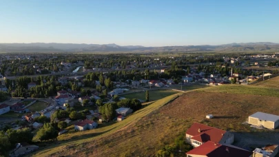 Ağrı’nın Yüksek Rakımlı Doğası Dronla Görüntülendi