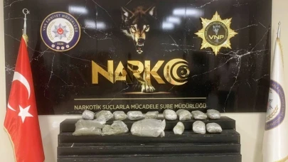 Van’da 10 kilo 120 gram skunk maddesi ele geçirildi