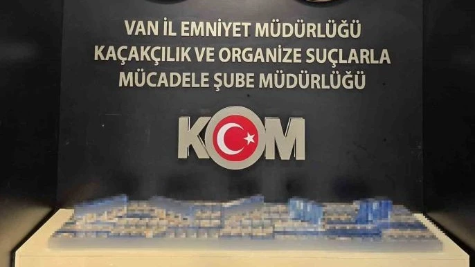 Van’da gümrük kaçakçılığı operasyonu