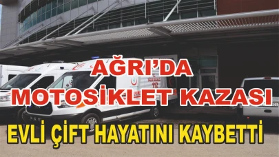 Ağrı'da feci Kaza:2 Ölü