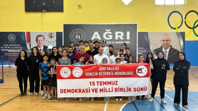 15 Temmuz Ruhu Sporla Yaşatıldı: Ağrı’da 5 Branşta Turnuva Heyecanı
