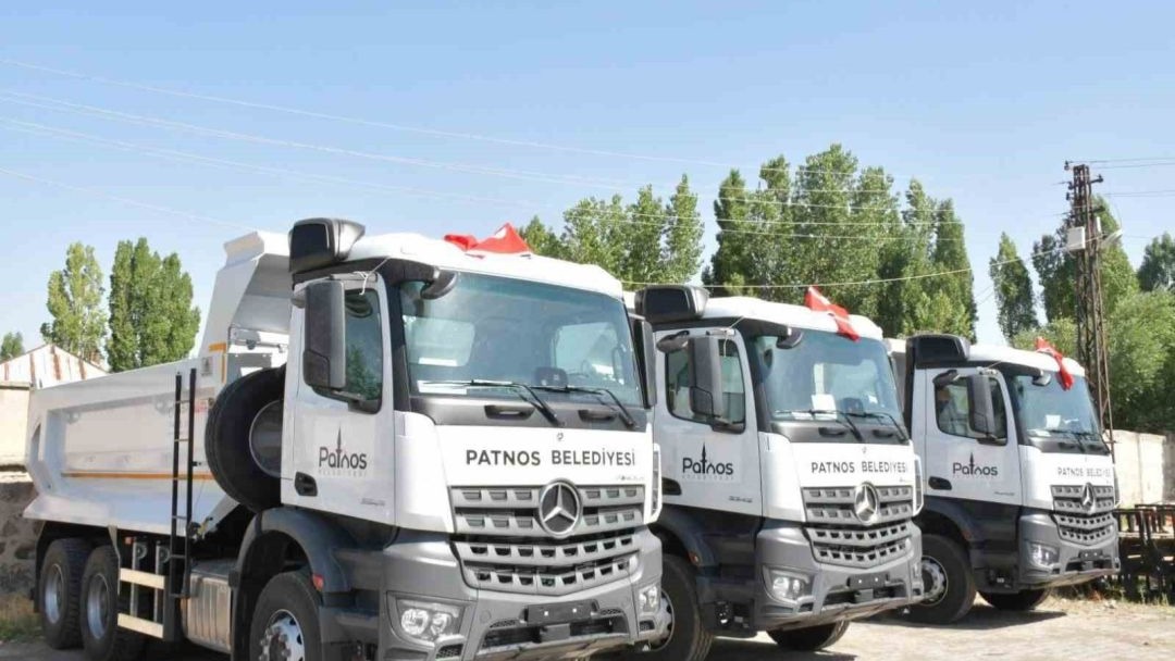 Patnos Belediyesi araç filosunu güçlendiriyor