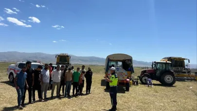 Jandarma Ekipleri Muş’ta tarım araçlarını denetlendi
