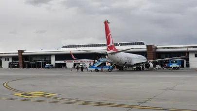 Erzurum’da ilk çeyrek ayından 601  bin 241 kişi uçtu