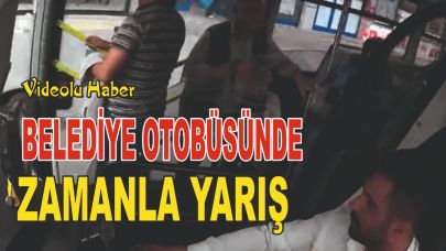 Ağrı’da Toplu Taşımada Hayat Kurtaran Refleks (Videolu Haber)
