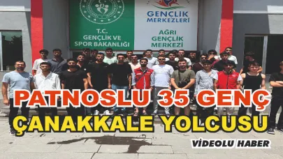 Patnoslu 35 Genç Çanakkale Medeniyet Kültür Gezisi Yolcusu
