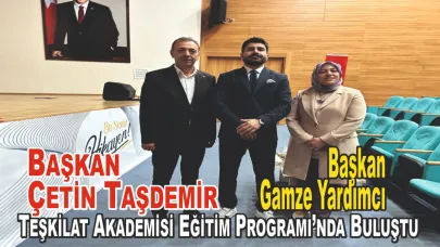 AK Parti Patnos Teşkilatı, Teşkilat Akademisi Eğitim Programı’nda Buluştu