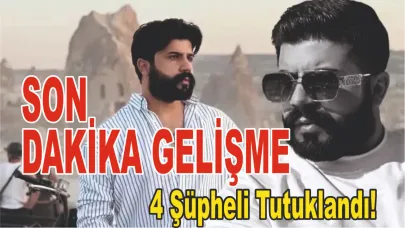 Arda Edeoğlu Cinayetiyle İlgili Yeni Gelişme: 4 Şüpheli Tutuklandı!