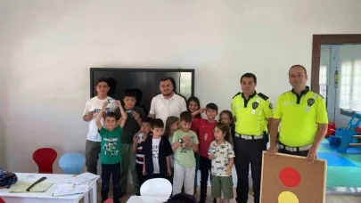 Erzincan’da çocuklara trafik bilinci aşılandı