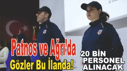 Patnos ve Ağrı’da Gözler Bu İlanda!