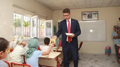 Kaymakam Karaloğlu'ndan Kur-an Kursu Öğrencilerine Ziyaret
