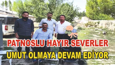 Patnoslu Hayırseverlerden Gururlandıran Dayanışma; Genç Kızın Akülü Sandalye Hayali Gerçek Oldu