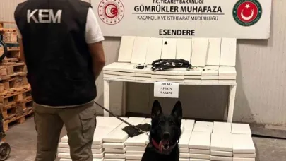 Esendere Gümrük Kapısı’nda 300 kilogram afyon sakızı ele geçirildi