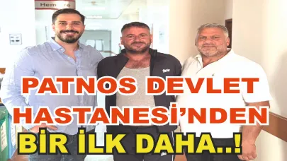 Patnos Devlet Hastanesi Ekibi Bir Başarıya Daha İmza Attı