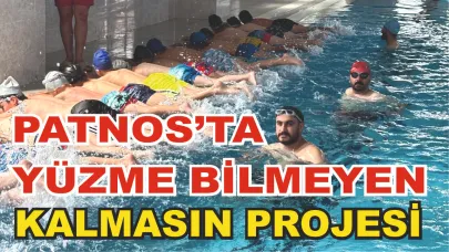 Patnos’ta “Yüzme Bilmeyen Kalmasın” Projesiyle Yüzlerce Genç Su ile Buluşuyor